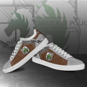 Military Police Skate Shoes Uniform Attack On Titan Anime Sneakers SK10 6