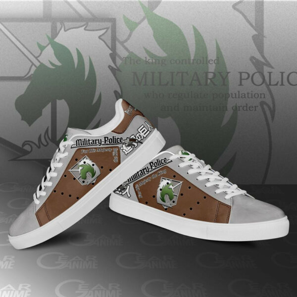 Military Police Skate Shoes Uniform Attack On Titan Anime Sneakers SK10 3