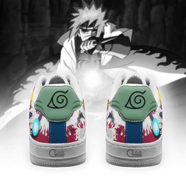 Minato Namikaze Air Shoes Custom Anime Sneakers 3