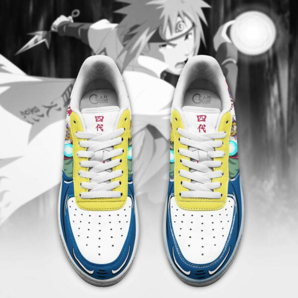 Minato Namikaze Air Shoes Custom Anime Sneakers 4