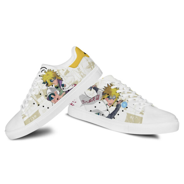 Minato Namikaze Skate Shoes Custom Naruto Anime Sneakers 2