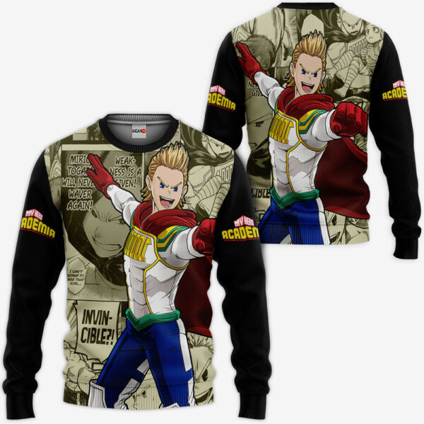 Mirio Toogata Hoodie Custom My Hero Academia Anime Merch Clothes Manga Style 2