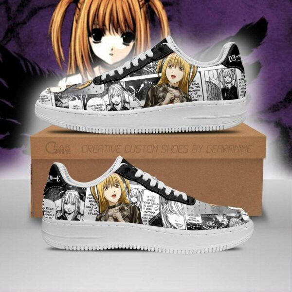 Misa Amane Shoes Death Note Anime Sneakers Fan Gift Idea PT06 1