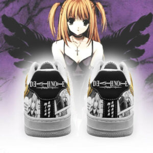 Misa Amane Shoes Death Note Anime Sneakers Fan Gift Idea PT06 5