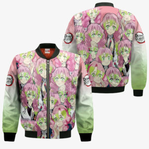 Mitsuri Kanroji Hoodie Custom Kimetsu Anime Merch Clothes 9