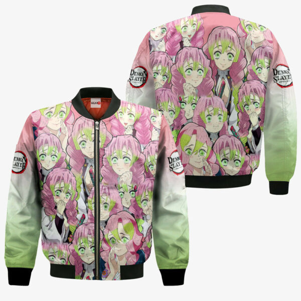 Mitsuri Kanroji Hoodie Custom Kimetsu Anime Merch Clothes 4