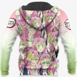 Mitsuri Kanroji Hoodie Custom Kimetsu Anime Merch Clothes 10