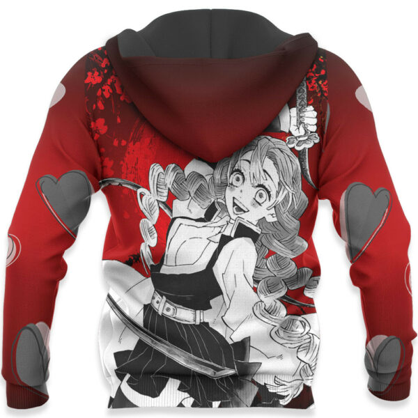 Mitsuri Kanroji Hoodie Custom Kimetsu Anime Merch Clothes Japan Art 5