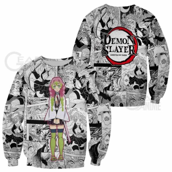 Mitsuri Kanroji Shirt Kimetsu Anime Mix Manga Hoodie 2