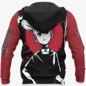 Momo Nishimiya Hoodie Custom Jujutsu Kaisen Anime Merch Clothes Monochrome 10