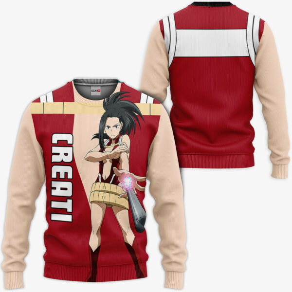 Momo Yaoyorozu Hoodie Custom Anime My Hero Academia Merch Clothes 2