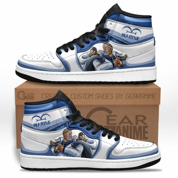 Monkey D Garp Shoes Custom One Piece Anime Sneakers Gifts 1