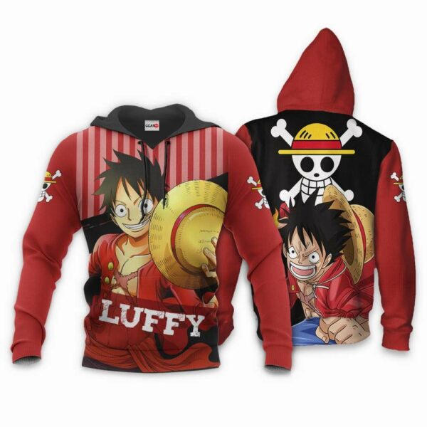 Monkey D Luffy Hoodie One Piece Anime Shirts 3