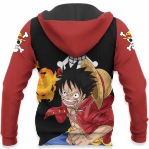 Monkey D Luffy Hoodie One Piece Anime Shirts 10