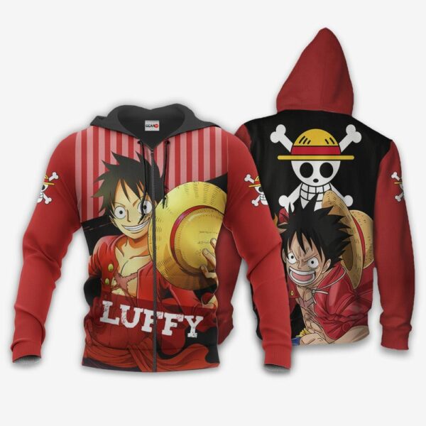 Monkey D Luffy Hoodie One Piece Anime Shirts 1