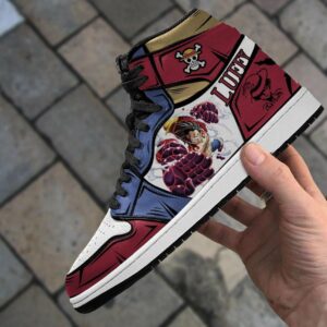 Monkey D Luffy Shoes Gear 4 One Piece Anime Sneakers 7