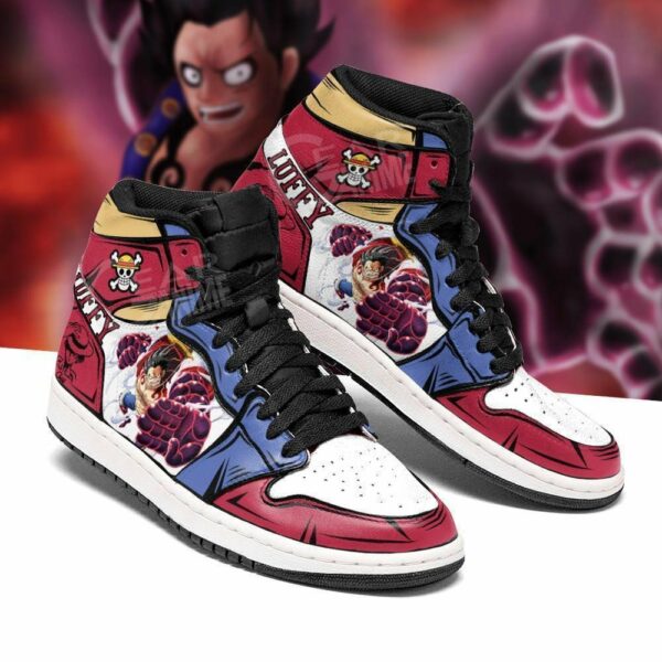 Monkey D Luffy Shoes Gear 4 One Piece Anime Sneakers 1