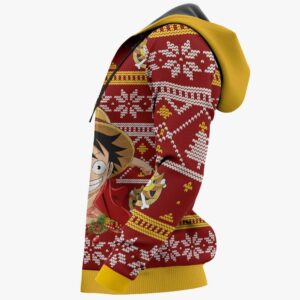 Monkey Luffy Ugly Christmas Sweater Custom One Piece Anime XS12 9