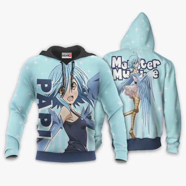 Monster Musume Papi Hoodie Custom Anime Merch Clothes 3