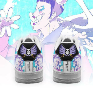 Mr 2 Bon Clay Air Shoes Custom Anime One Piece Sneakers 5