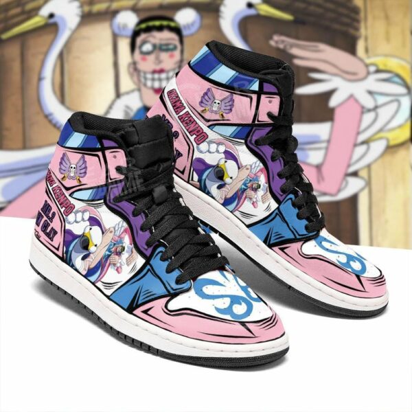 Mr 2 Bon Clay Shoes Okama Kenpo Custom Anime One Piece Sneakers 2