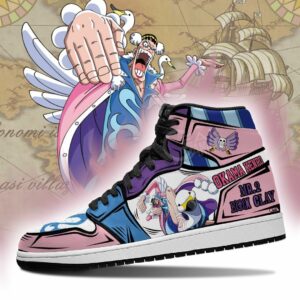 Mr 2 Bon Clay Shoes Okama Kenpo Custom Anime One Piece Sneakers 5