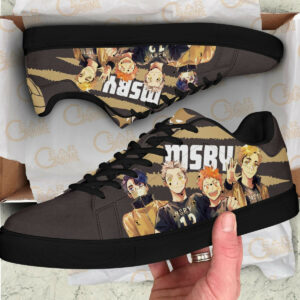 MSBY Black Jackal Skate Shoes Custom Haikyu!! Anime Sneakers 6