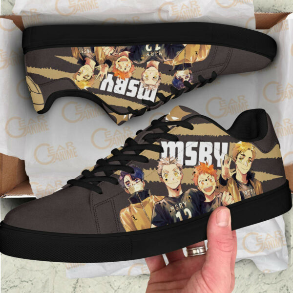 MSBY Black Jackal Skate Shoes Custom Haikyu!! Anime Sneakers 3
