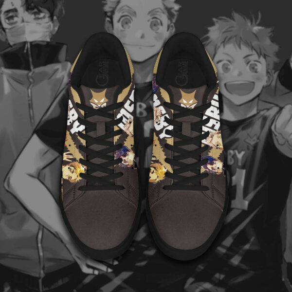 MSBY Black Jackal Skate Shoes Custom Haikyu!! Anime Sneakers 4