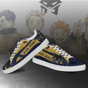 MSBY Black Jackal Skate Shoes Custom Haikyuu Anime Sneakers 5