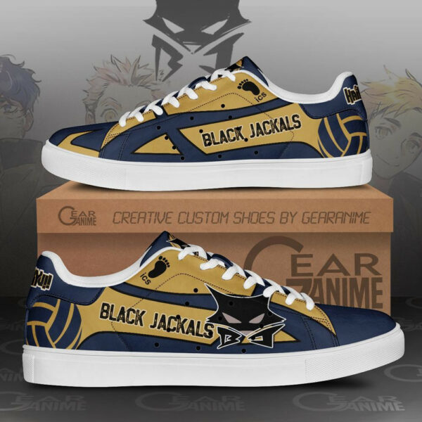 MSBY Black Jackal Skate Shoes Custom Haikyuu Anime Sneakers 1