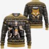 Megumi Fushiguro Ugly Christmas Sweater Custom Anime Jujutsu Kaisen XS12 10