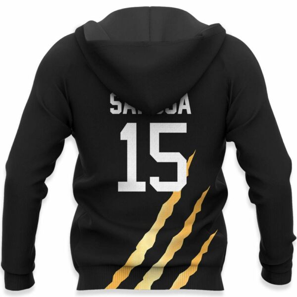 MSBY Kiyoomi Sakusa Hoodie Uniform Number 15 Haikyuu Anime Shirts 6