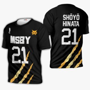 MSBY Shoyo Hinata Hoodie Uniform Number 21 Haikyuu Anime Shirts 9