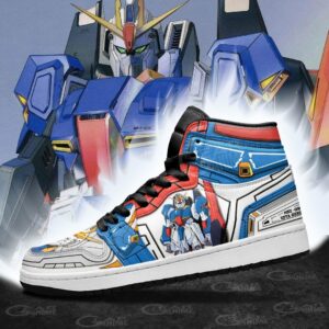 MSZ-006 Zeta Gundam Shoes Custom Anime Gundam Sneakers 7