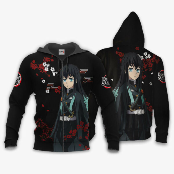 Muichiro Tokito Hoodie Custom Kimetsu Anime Merch Clothes Japan Style 1