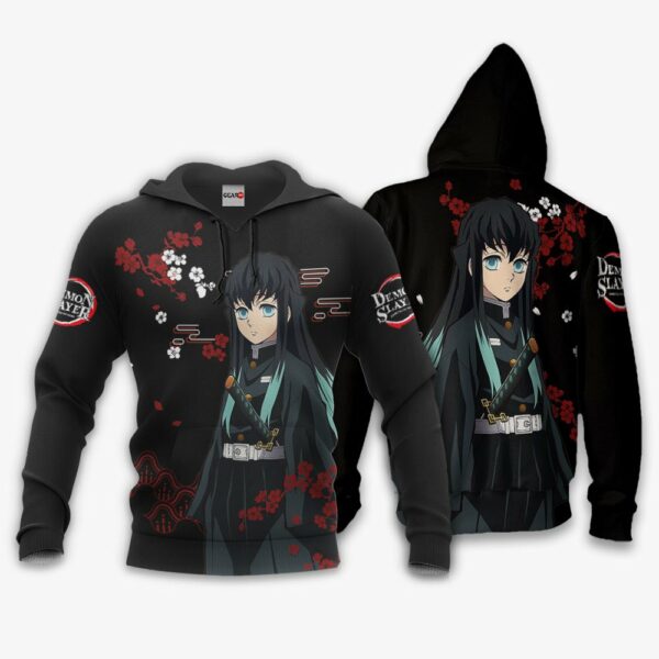 Muichiro Tokito Hoodie Custom Kimetsu Anime Merch Clothes Japan Style 3