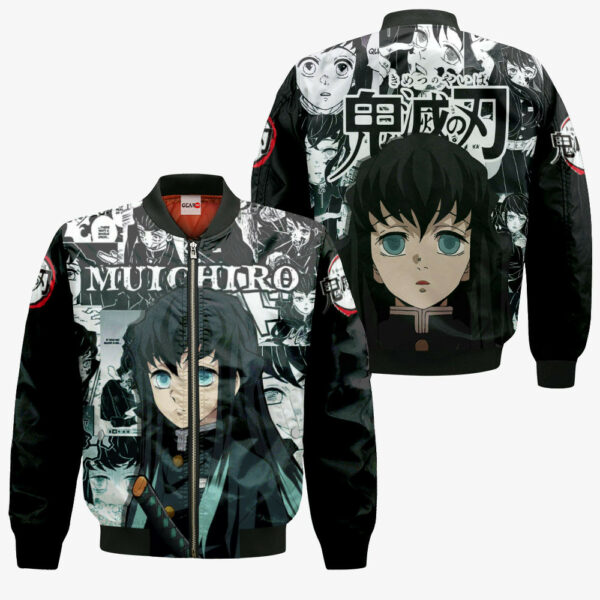 Muichiro Tokito Hoodie Custom Kimetsu Anime Merch Clothes Manga Style 4