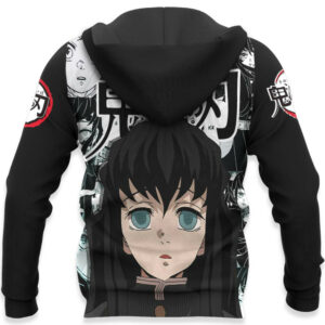 Muichiro Tokito Hoodie Custom Kimetsu Anime Merch Clothes Manga Style 10