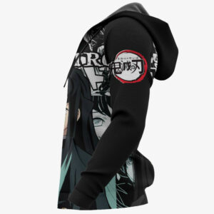 Muichiro Tokito Hoodie Custom Kimetsu Anime Merch Clothes Manga Style 11