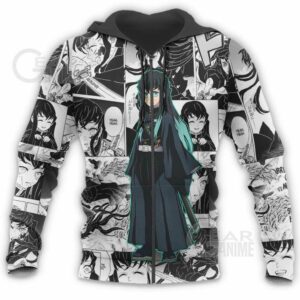 Muichiro Tokito Shirt Kimetsu Anime Mix Manga Hoodie 15
