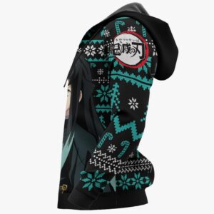 Muichiro Ugly Christmas Sweater Custom Anime Kimetsu XS12 9