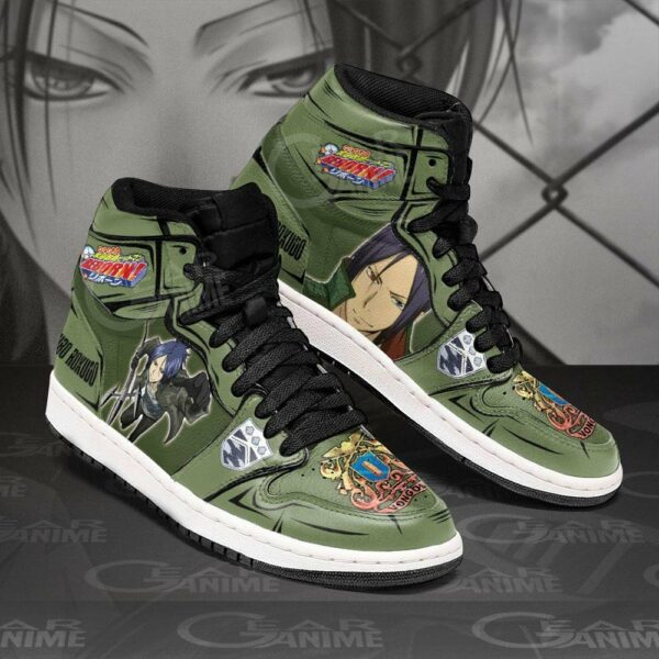 Mukuro Rokudo Shoes Reborn Custom Anime Sneakers MN11 2