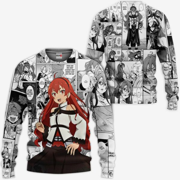 Mushoku Tensei Eris Boreas Greyrat Hoodie Manga Mix Anime Shirts 2