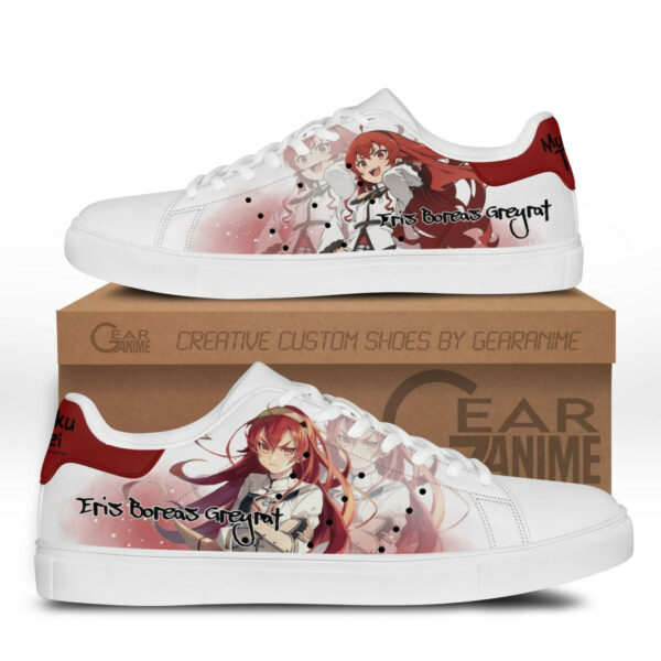 Mushoku Tensei Eris Boreas Greyrat Skate Shoes Custom Anime Sneakers 1