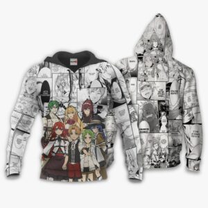 Mushoku Tensei Hoodie Manga Mix Anime Shirts 8