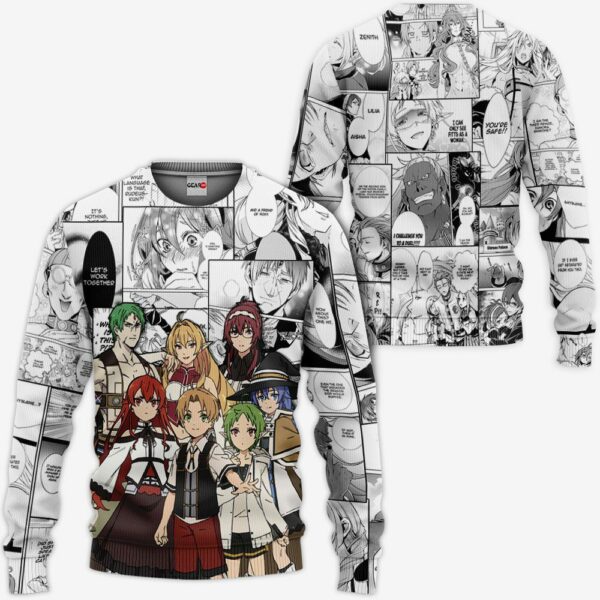 Mushoku Tensei Hoodie Manga Mix Anime Shirts 2