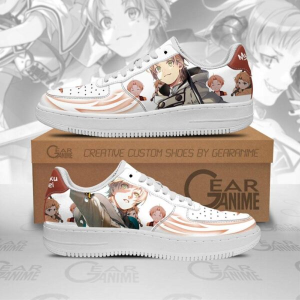 Mushoku Tensei Rudeus Greyrat Air Shoes Custom Anime Sneakers 1