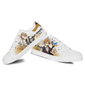 Mushoku Tensei Rudeus Greyrat Skate Shoes Custom Anime Sneakers 6