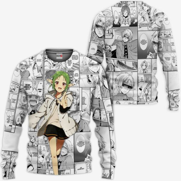 Mushoku Tensei Sylphiette Hoodie Manga Mix Anime Shirts 2